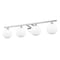 Z-Lite Neoma Vanity, 4-Light, 30 In.W x 6.75 In.L x 7.25 In.H, Chrome /Opal Etched 1100-4V-CH - alternate 2